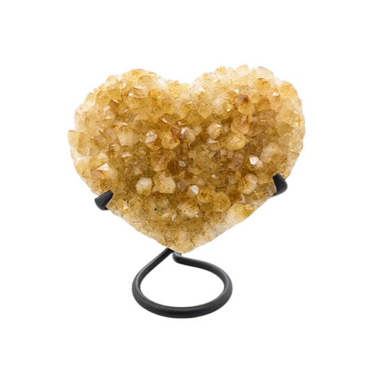 DRUSA DE AMATISTA CORAZÓN BASE HERRERÍA