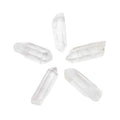 PAQUETE DE 5 PUNTAS RUSTICAS DE CUARZO BLANCO