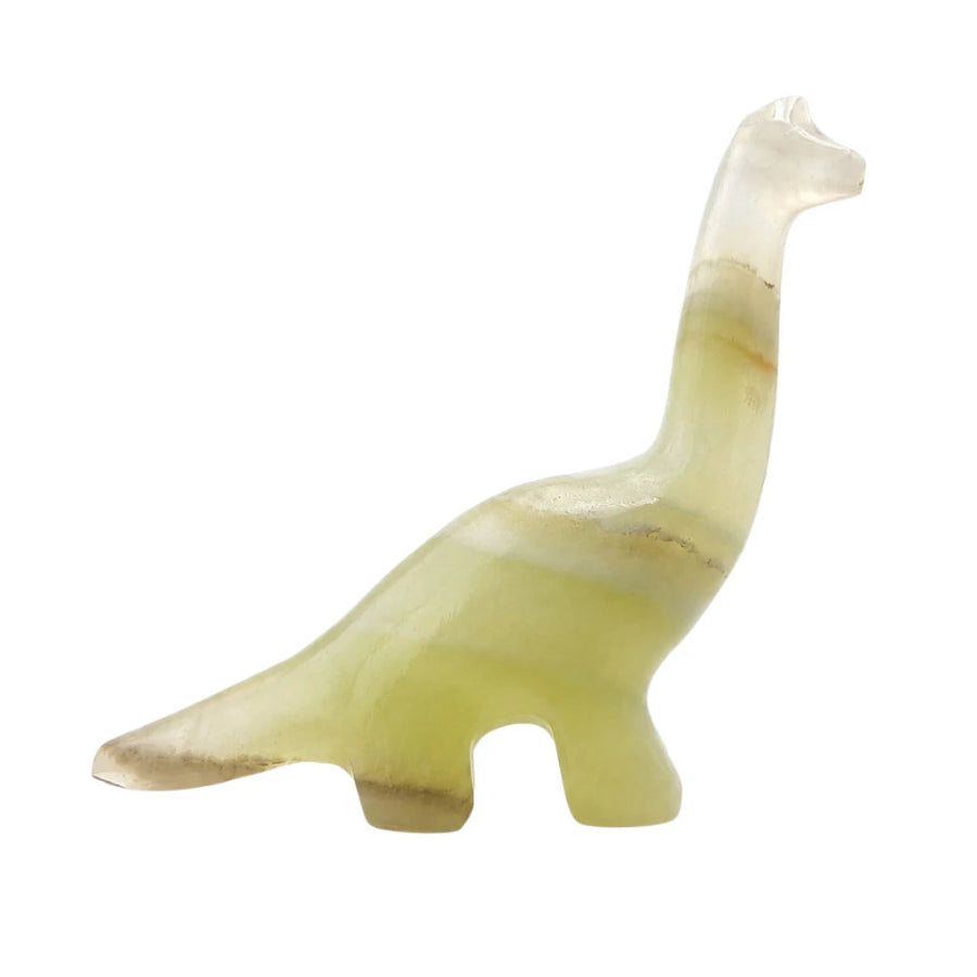 FIGURA CUELLO LARGO DE ÓNIX VERDE