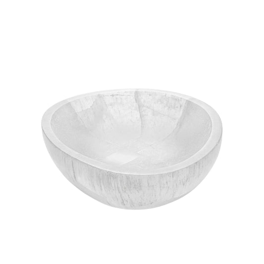 BOWL DE SELENITA FORMA OVAL