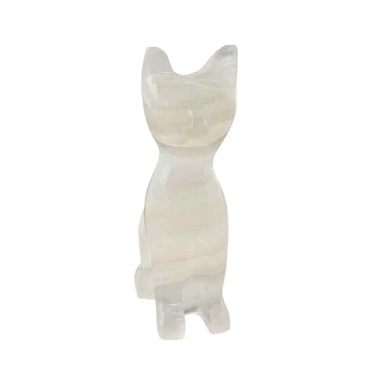 FIGURA GATO DE ÓNIX ÁMBAR CHICO
