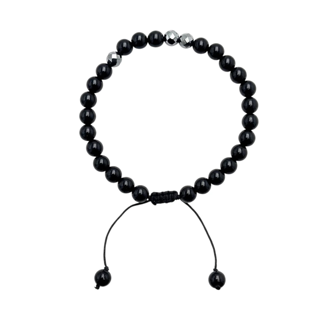 Pulsera de Obsidiana para Caballero