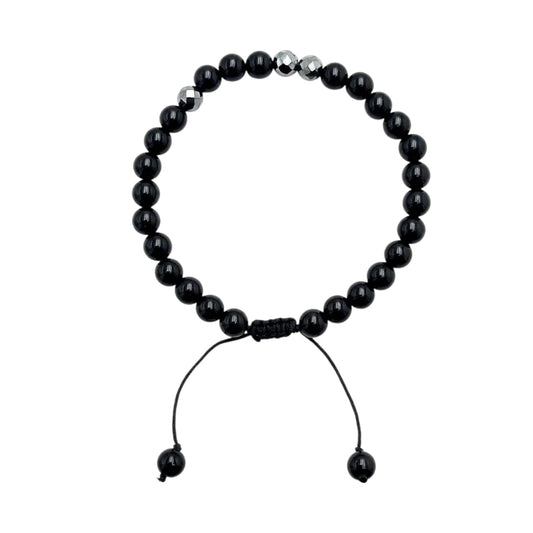 Pulsera de Obsidiana para Caballero