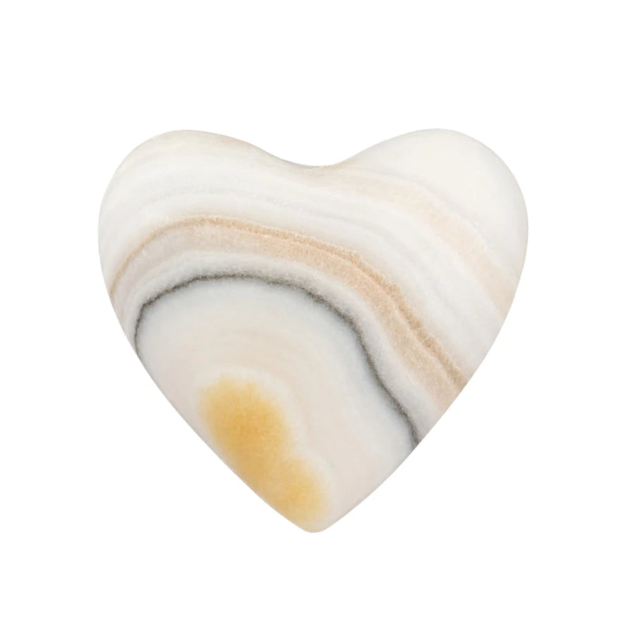 CORAZÓN PUFF DE CALCITA CEBRA