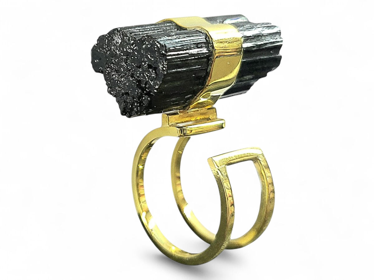 ANILLO TURMALINA NEGRA