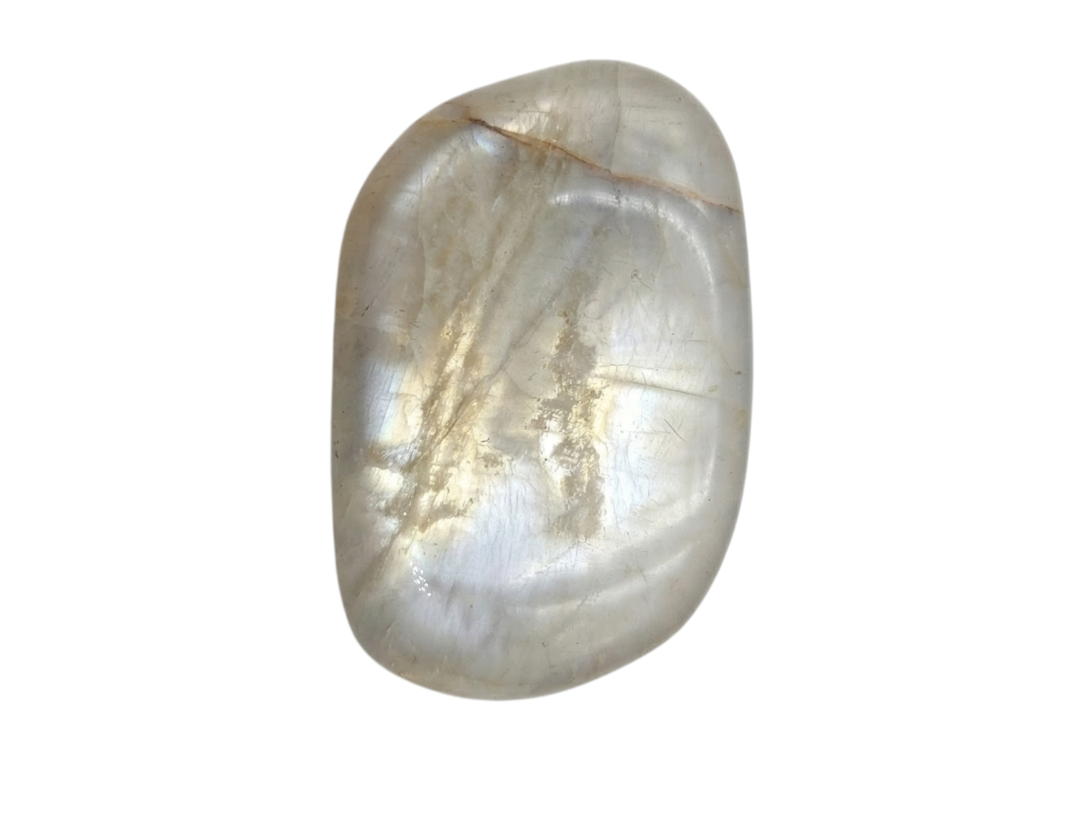Forma Libre de Piedra Luna - tallada en forma de luna