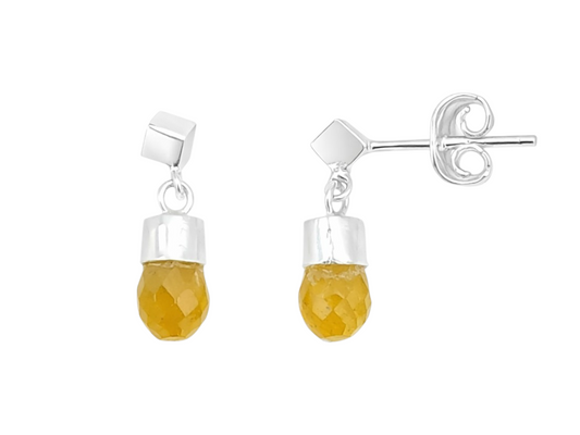 ARETE PAR  CABUJON ZAFIRO