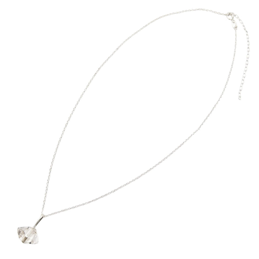 COLLAR PLATA .925 CENTRO HERKIMER
