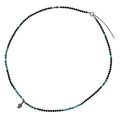 COLLAR DE CRISOCOLA CON ESPINELA