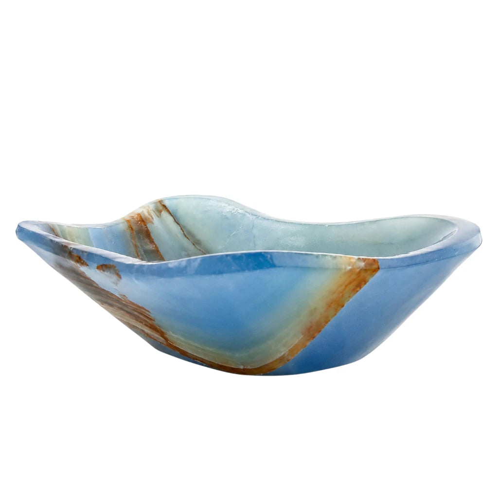 BOWL BOTANERO DE ÓNIX AZUL