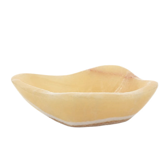BOWL BOTANERO DE ÓNIX MIEL FORMA LIBRE