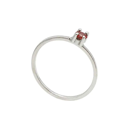 ANILLO DE PLATA .925 CON CENTRO ZAFIRO