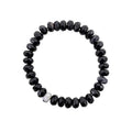 PULSERA ÁGATA NEGRA FACETADA