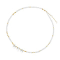 COLLAR CORTO CUARZO BLANCO