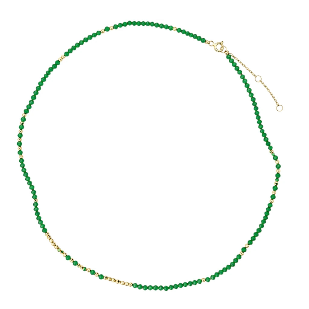COLLAR ONIX VERDE