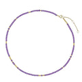 COLLAR CORTO AMATISTA