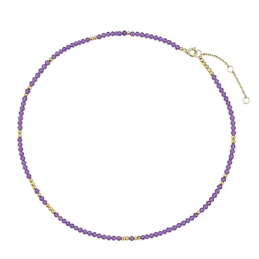 COLLAR CORTO AMATISTA