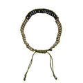 PULSERA TEJIDA DE PIRITA -ESPINELA