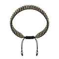 PULSERA TEJIDA DE PIRITA