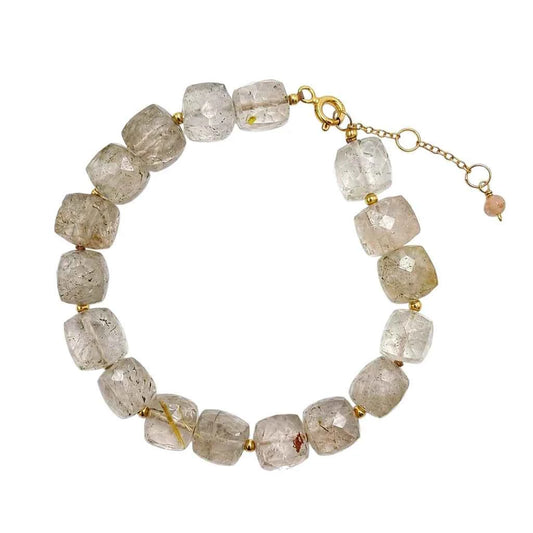 PULSERA CUARZO RUTILADO
