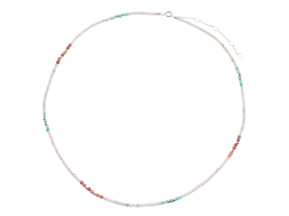 COLLAR DE AGUA-MARINA