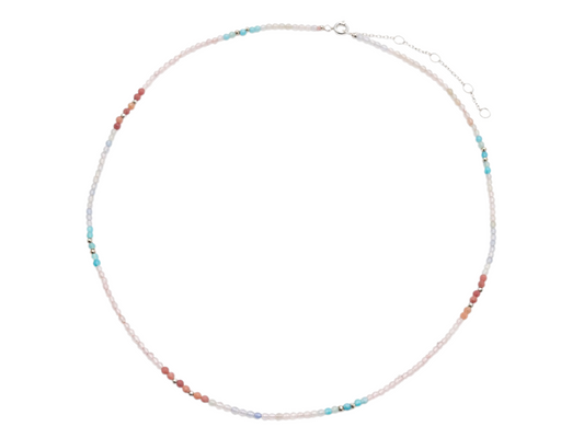 COLLAR DE AGUA-MARINA