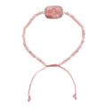 PULSERA CUARZO CHERRY FACETADO