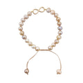 PULSERA PERLA CENTRO INFINITO