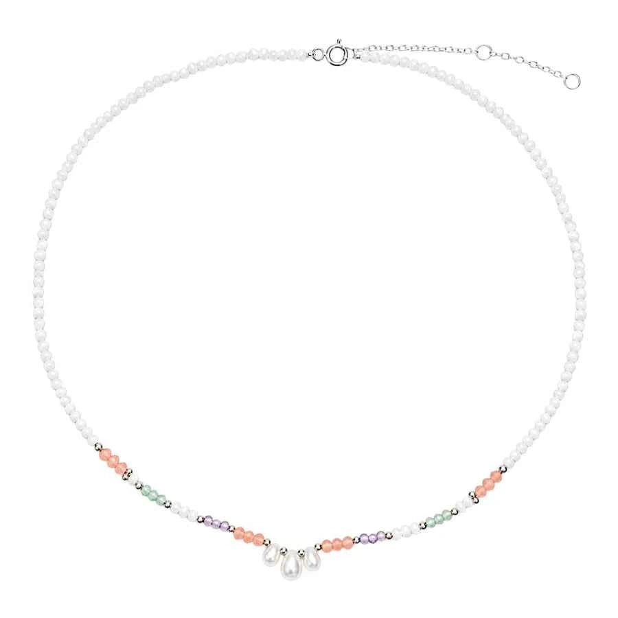 COLLAR PIEDRA LUNA BLANCA