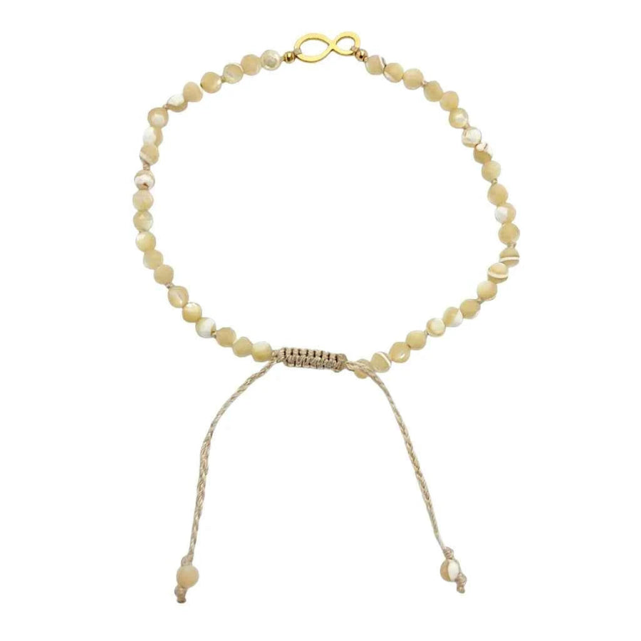 PULSERA ESFERA PERLA MADRE