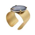 BRAZALETE CENTRO REBANADA ÁGATA