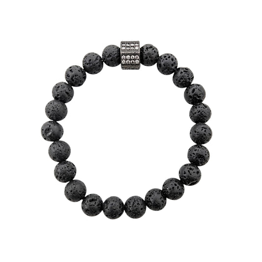 PULSERA PIEDRA VOLCANICA