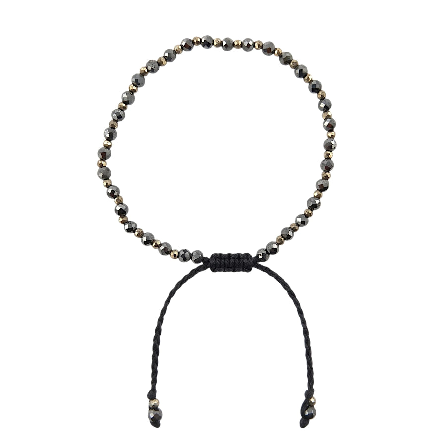 PULSERA ESFERA ACERINA-PIRITA