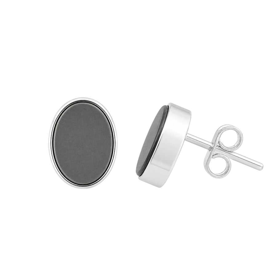 ARETE PLATA .925 CABUJON ACERINA