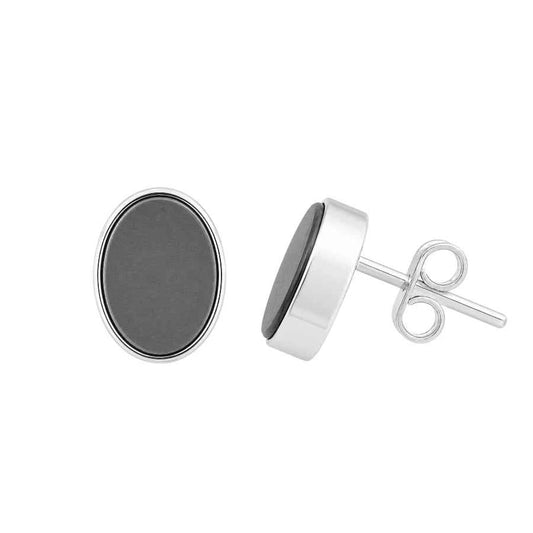 ARETE PLATA .925 CABUJON ACERINA