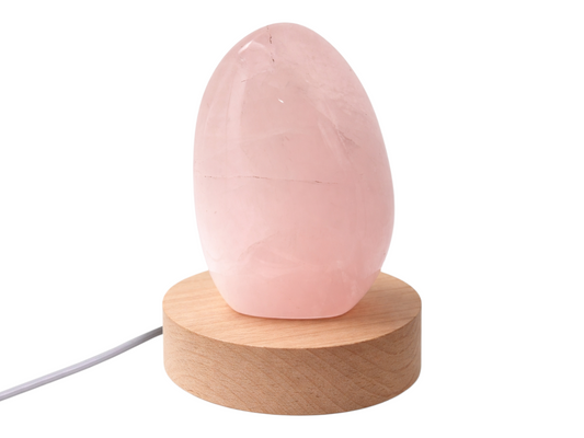 CUARZO ROSA ILUMINADO