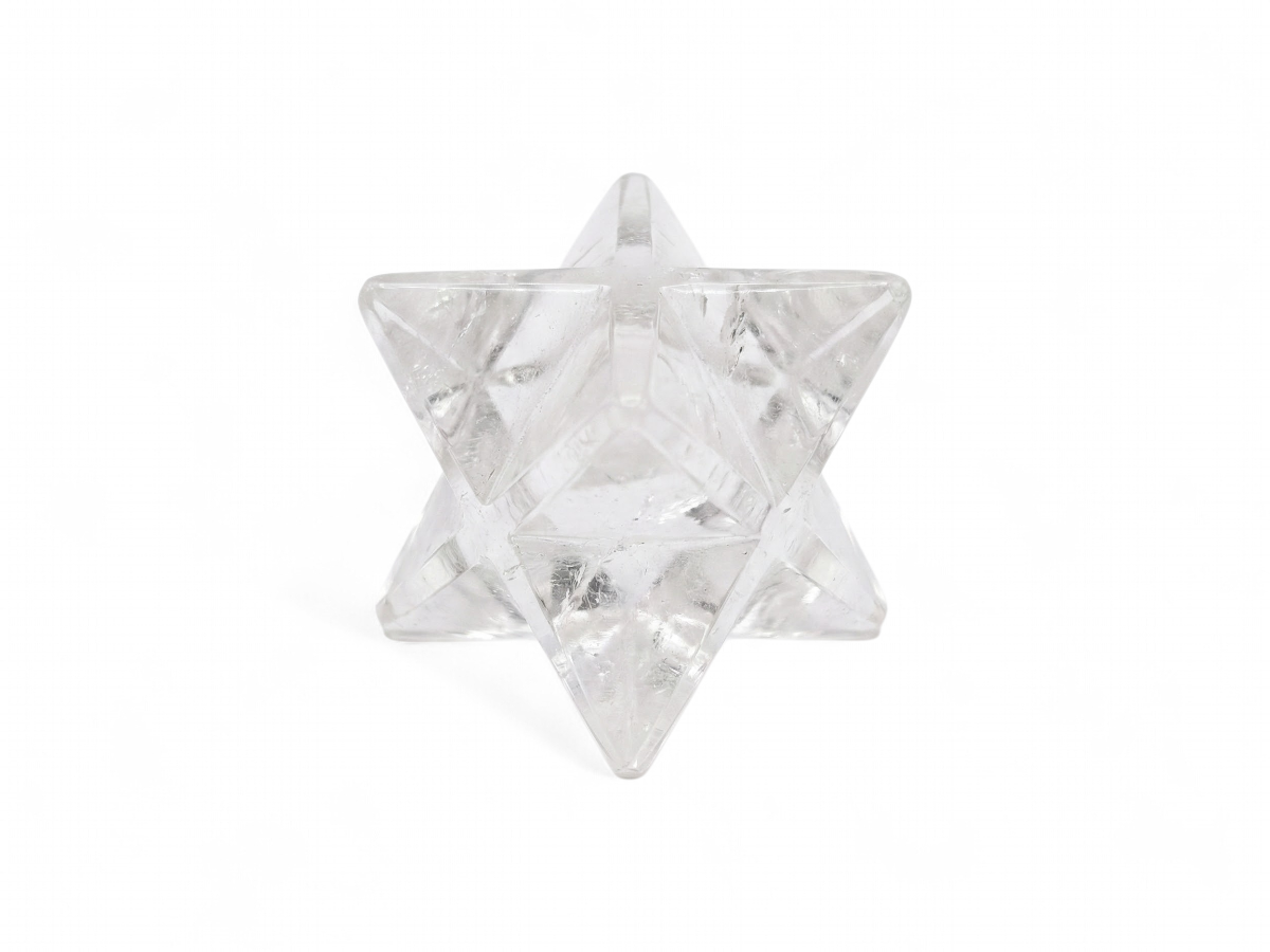 Merkaba Cuarzo Blanco - pieza natural | Mineralia