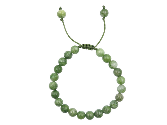 PULSERA ESFERAS JADE VERDE