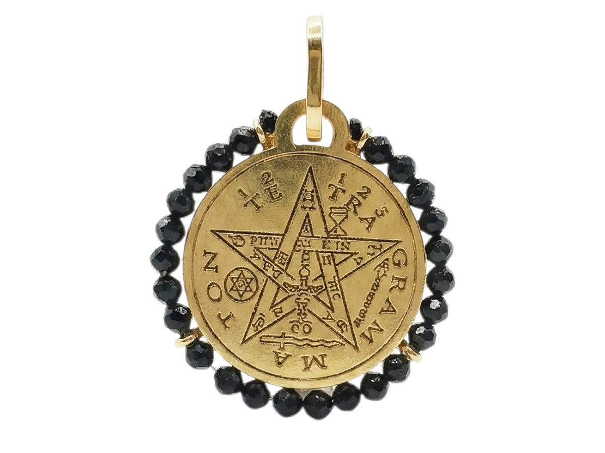 Dije Tetragramaton - pin decorativo