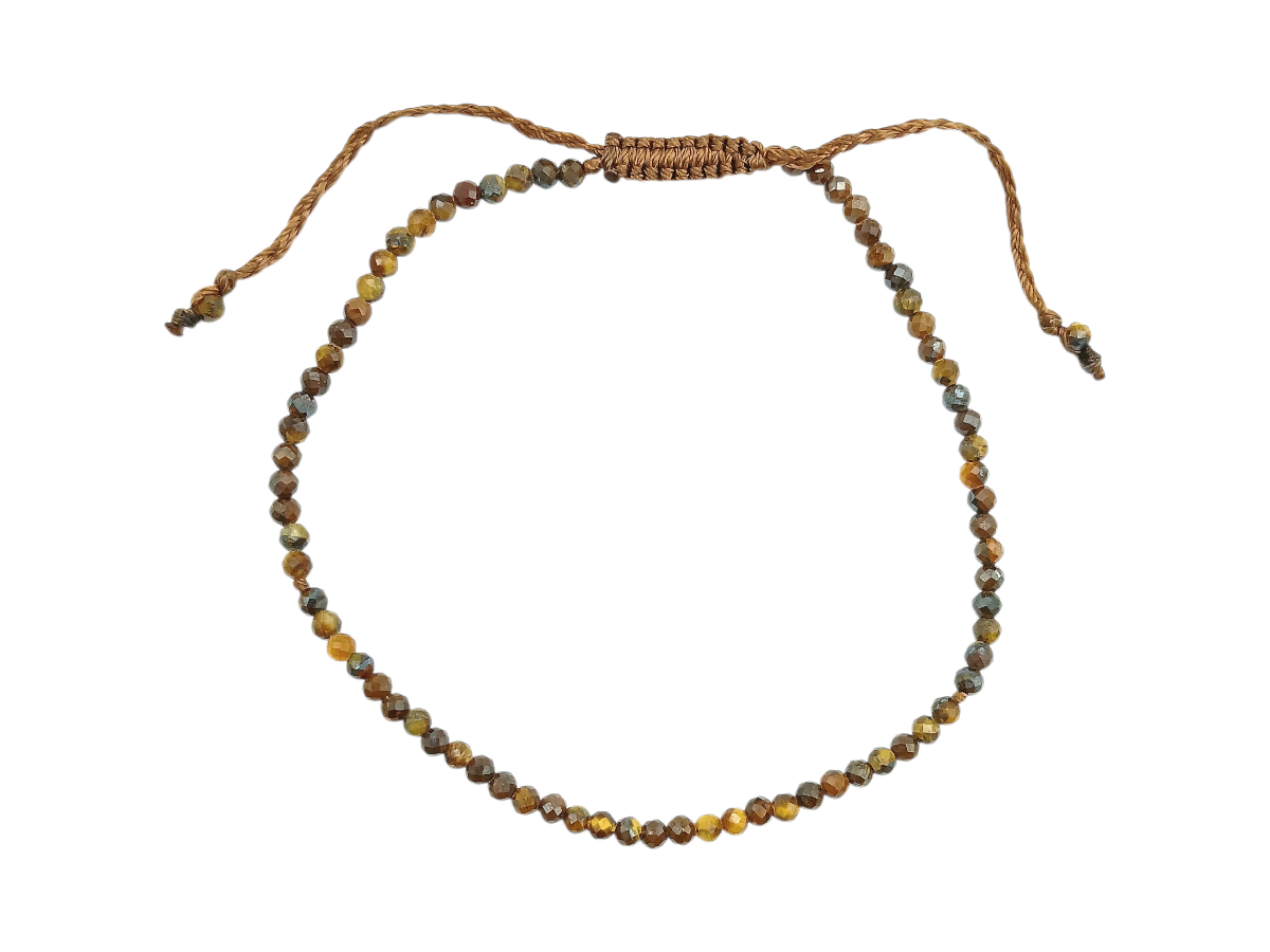 Pulsera Ojo de Tigre - pulsera de piedras