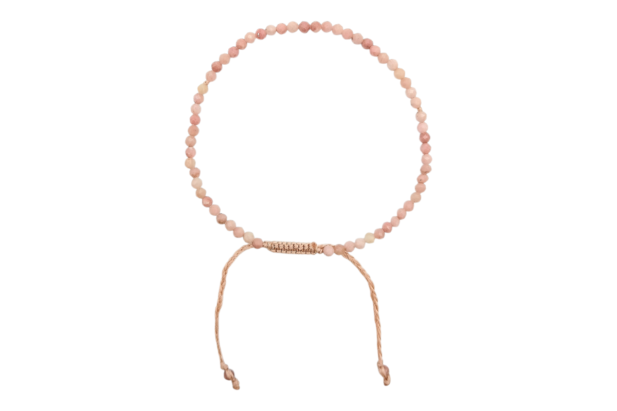 Pulsera Dama Rodonita - pulsera de piedras
