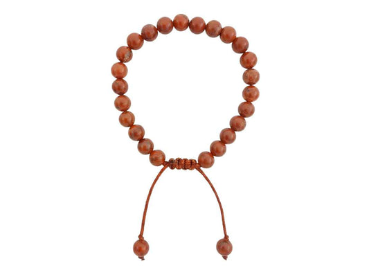 PULSERA ESFERAS JASPE ROJO