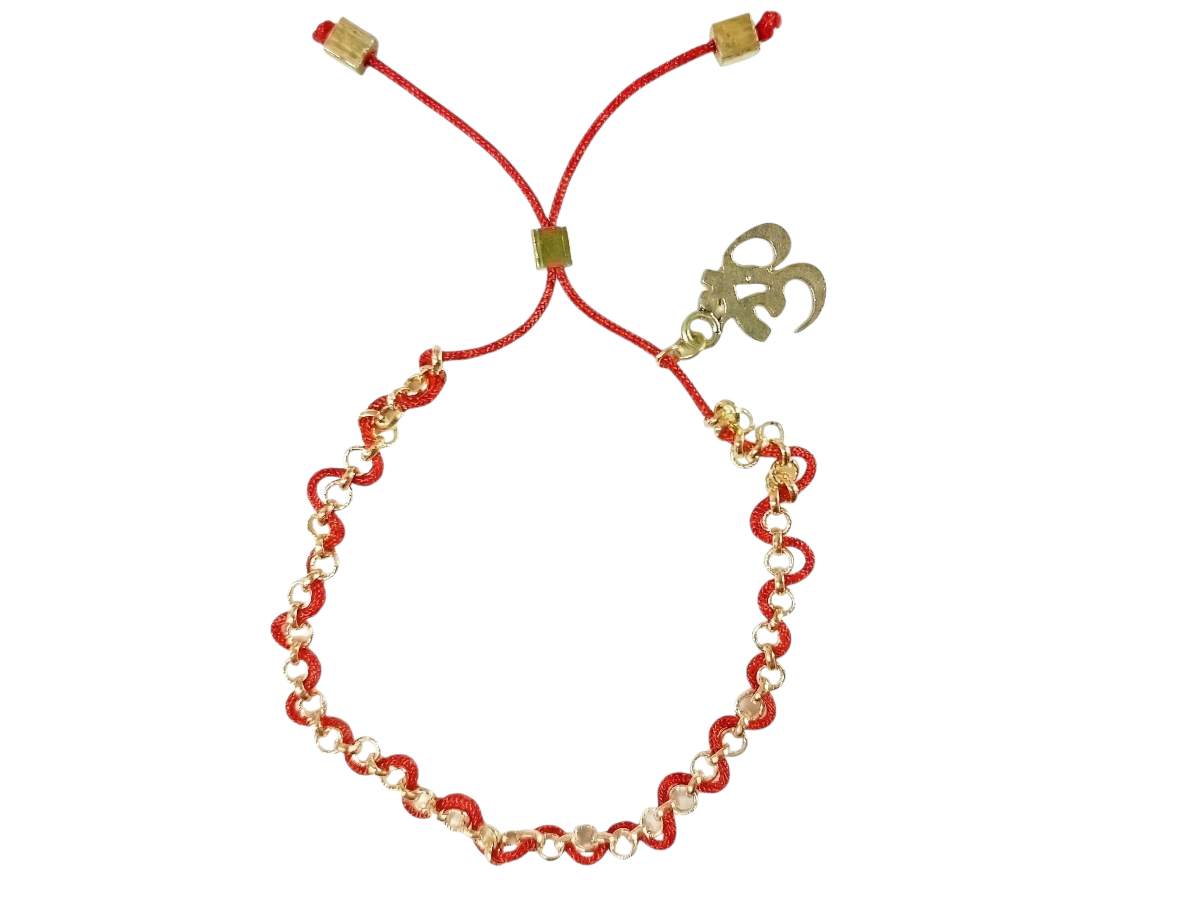 Pulsera "om" - pulsera de piedras