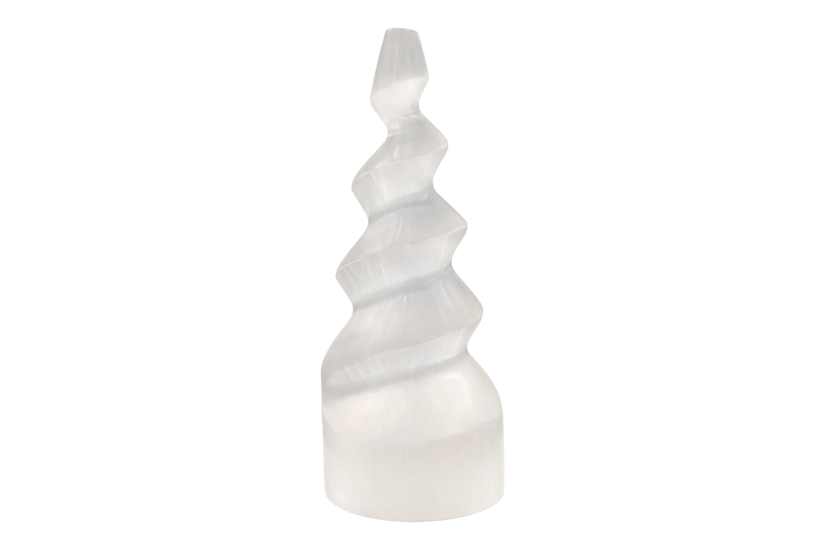 Torre de Selenita Espiral - pieza natural | Mineralia