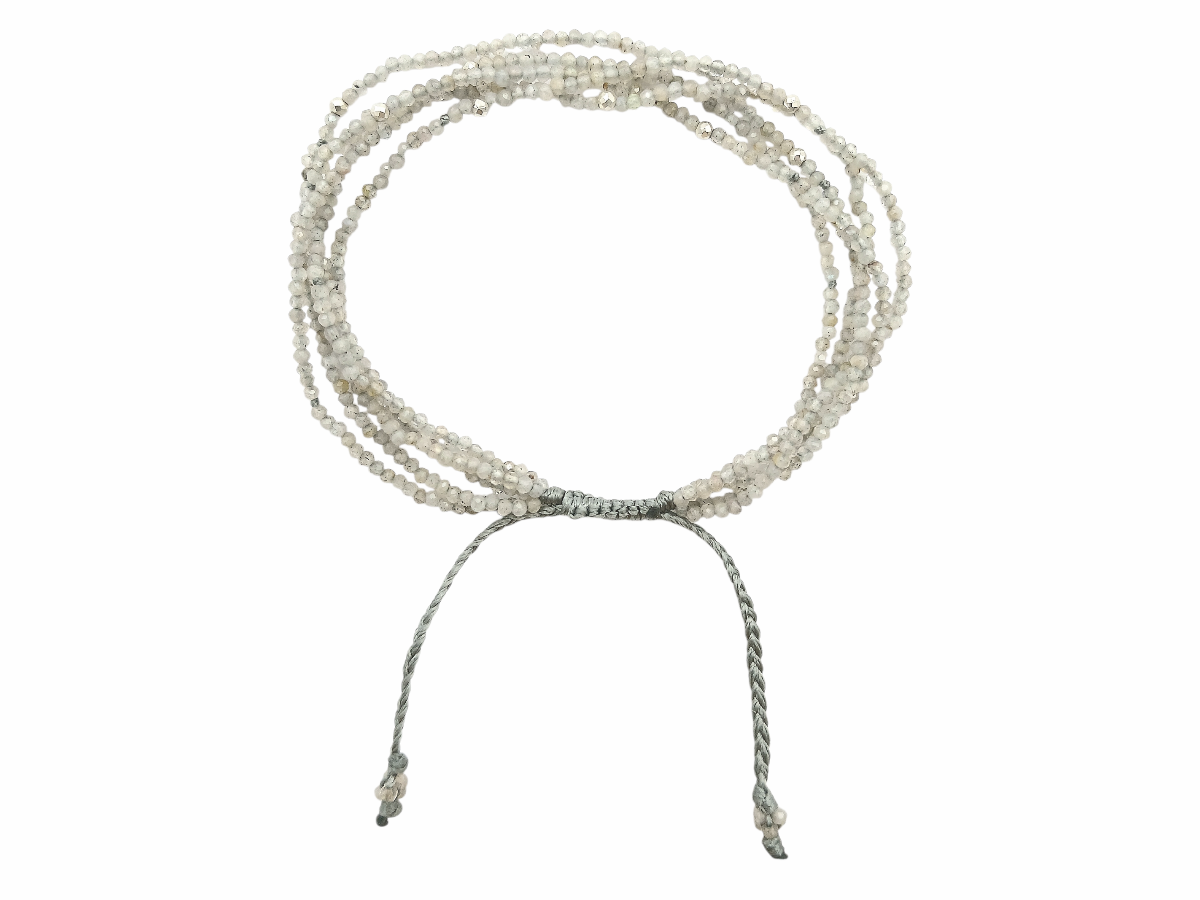 Brazalete de Labradorita - pulsera de piedras