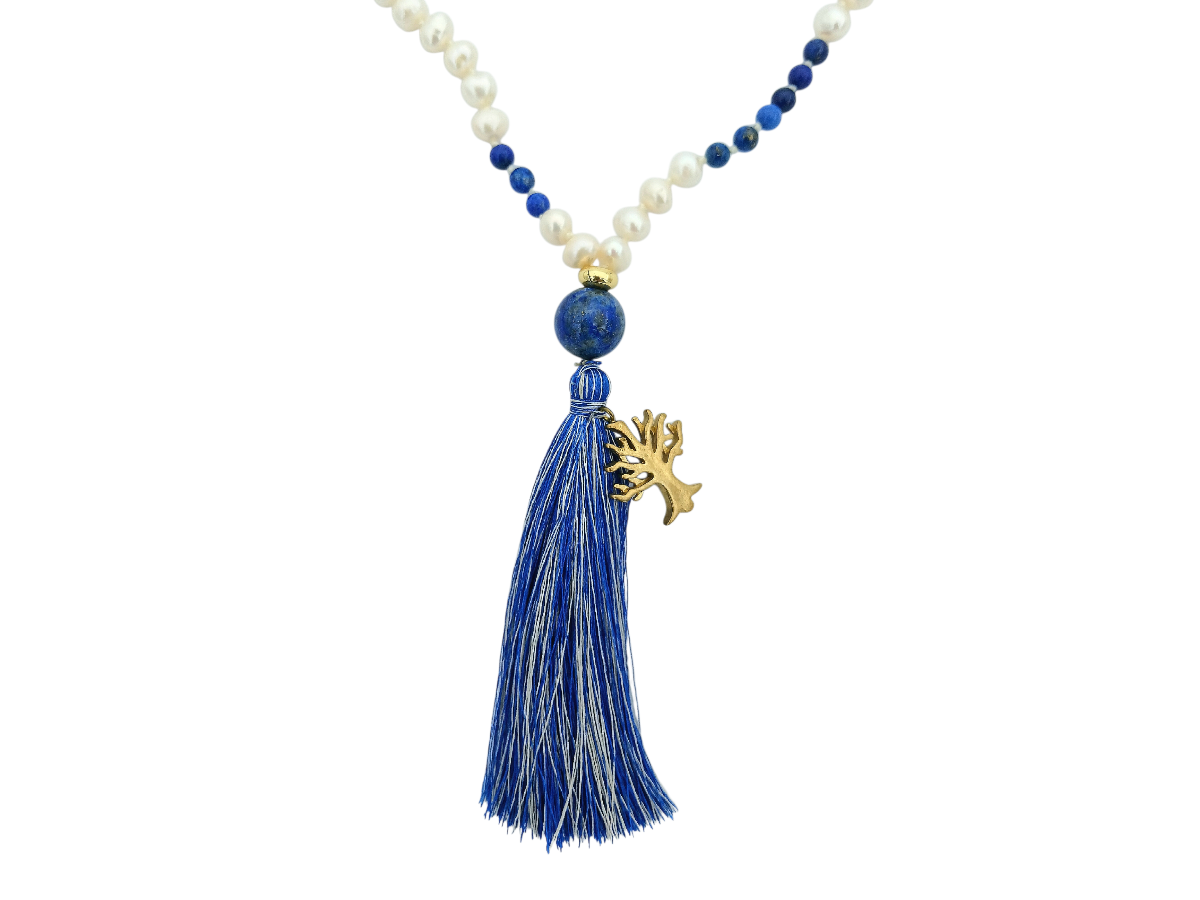 COLLAR PERLA BLANCA NUGGET