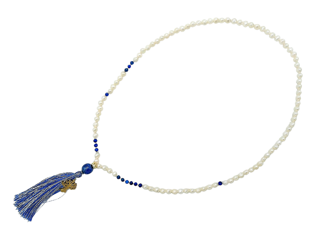 Collar Perla Blanca Nugget - collar con dije