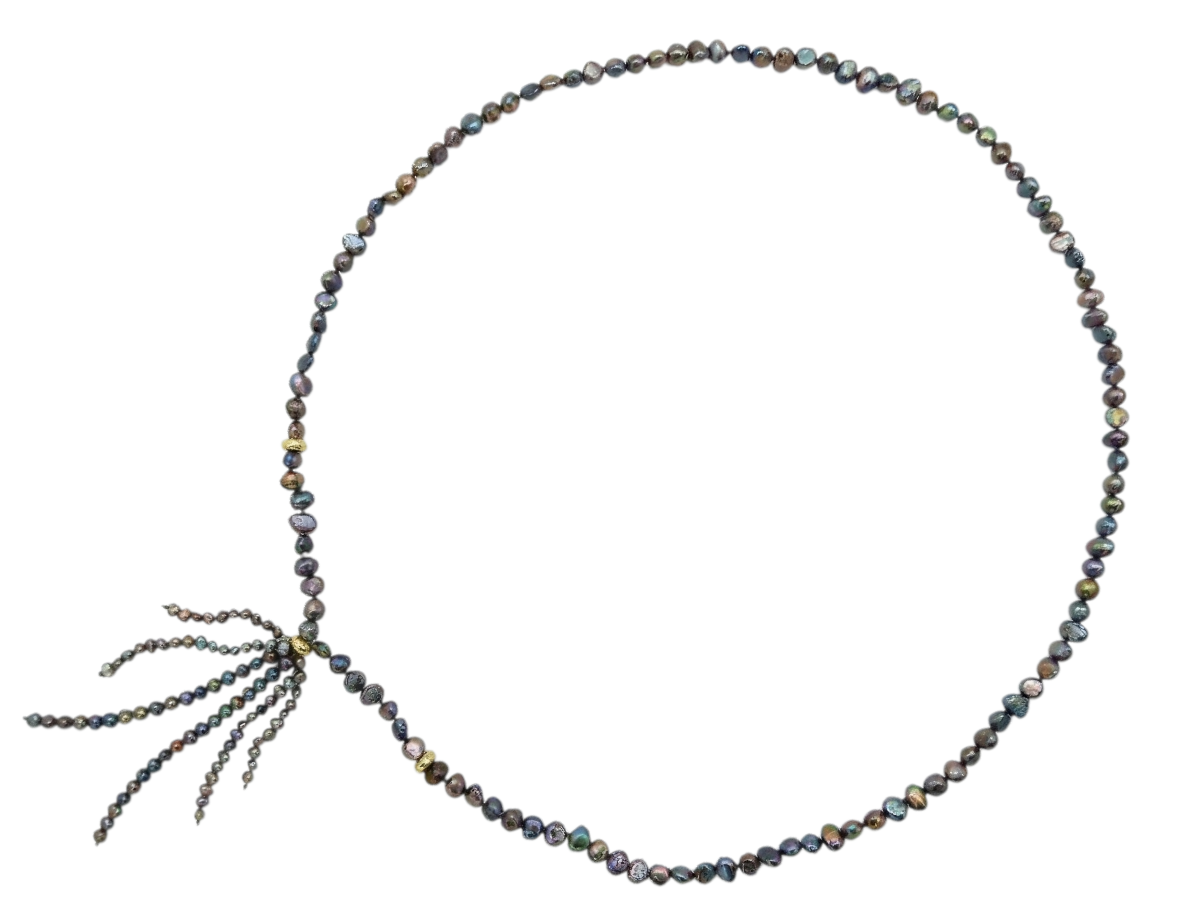 COLLAR PERLA TORNASOL