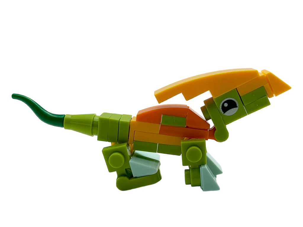 Parasaurolophus Kit de Excavación - detalle de textura y color