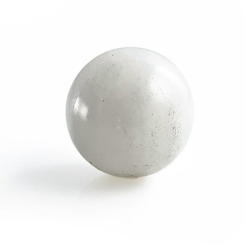 Esfera DE Cuarzo Blanco Lechoso Chica Pulida - Vista 1 | MineraliA